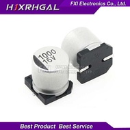 10pcs Electrolytic capacitor 16v1000uf 10*10mm SMD aluminum electrolytic capacitor 1000uf 16v