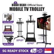 [🇸🇬 SELLER] Adjustable Floor Standing TV Stand 32"-72" inch Mobile LCD TV Universal Stand Vertical T