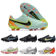 Football Boots Nike2625 Tiempo Legend 9 Elite FG Football Boots Society Soccer Soccer Shoes Shoe Watertight