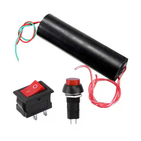 DC 3.7V-6V To 1000KV Boost Step Up Module High Voltage Generator Pulse Arc Generator Ignition Coil M