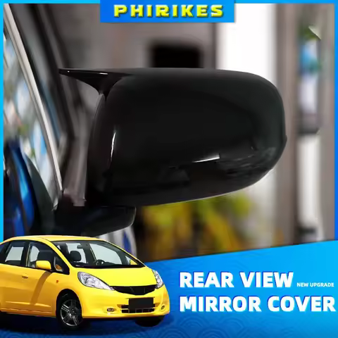 For Honda Fit Jazz GE6 GE8 GP 2008 - 2013 Rearview Mirror Cover Shell Housing Wing Mirror Cap Coveri