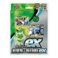 POKÉMON - 寶可夢 集換式卡牌遊戲 朱 & 紫 起始組合ex 新葉喵&路卡利歐 ex - SVAMF（繁體中文版）一個