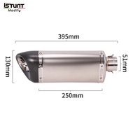 For Ducati Scrambler 800 2015 - 2020 Monster 797 2017 - 2020 Motorcycle Exhaust Modified Muffler Con