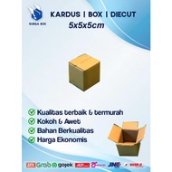 Cardboard Box 5x5x5 cm Indomie cube modelST