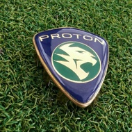 PROTON WAJA MMC ORIGINAL RIM CAP LOGO BACK SIDE COVER LOGO AND STEERING LOGO (GLUE)