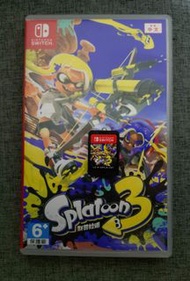 Nintendo Switch Splatoon 3 遊戲卡帶