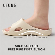 UTUNE Arch Support Slippers EVA Non-Slip Ergonomic Soft Cushion Indoor Home Bathroom Slides Pressure