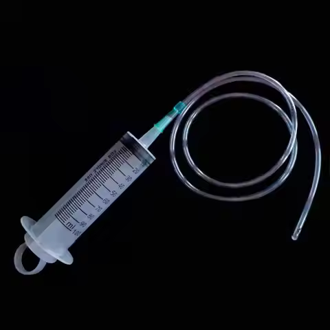100/300/550ml Syringe Large Syringes Reusable Needle Barrel Oil Pump with Scale Oil Suction Vacuum S