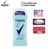 Lăn Khử Mùi Nữ Degree Shower Clean Antiperspirant & Deodorant - 74g