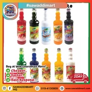 Ding Fong Squash Kordial Ice BLended Flavour  Perasa Air Thailand (760ML) -Viral