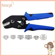 Crimping Pliers Ratchet Hand Tools Steel for Insulated &amp; Non-Insulated Tube VE RV SV JST