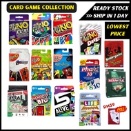 Card Game Collection Uno Flip Wild No Mercy Minecraft Anime Harry Potter Friends Family Monopoly Sca