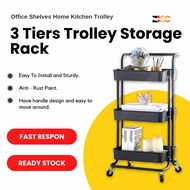 3 Tier Trolley Steel Storage Rack Ikea Rak Troli Trolley Beroda Bertingkat Dapur Ikea Rak 3 Tingkat