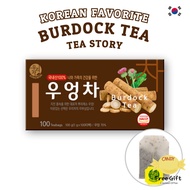 [Songwon] Burdock Tea (10/20/50 Bags) | Roasted & Earthy | Korean Herbal Tea