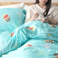 蠟筆小新(塗鴉款)TENCEL天絲薄被套/鋪棉兩用被套-單人/雙人/特大
