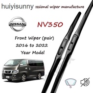 HYS Nissan NV350 Front Wiper Blade 16+22 Set/Pair for 2016 to 2022 model UR VAN NV 350 Car Front Win