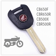 กุญแจ Honda  CBR150R CB650F CBR650R CB500X CBR500R ฮอนด้า บิ๊กไบค์ (ถอดใส่ชิปได้)