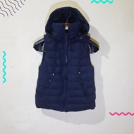 Rompi Bulang Tebal Hoodie sz S Vest Outdoor Motor navy not uniqlo 2nd