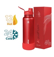 Aqua Flask Stellar Collection (18/22/32/40oz) with Silicone Boot Tumbler