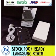 Ldnio Usb Socket 3 Power Socket + 6 Usb Port 3.4a Multi Port Eu Plug International Power