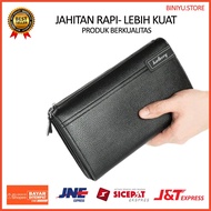 Latest Model Long Men's Wallet Men's Leather Wallet Pay On Delivery R7D5