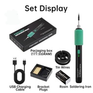 C210 USB Soldering Iron TYPE-C Interface Wireless 3-Level Temperature Control Small Soldering Iron