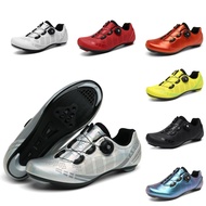huas Unisex MTB road running shoes, bike dating Cycling Shoes