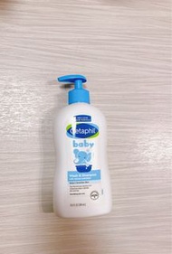 (美國直送) 舒特膚 濕疹 Cetaphil baby wash shampoo 嬰兒潔膚洗髮露 防敏感 含天然金盞花成份