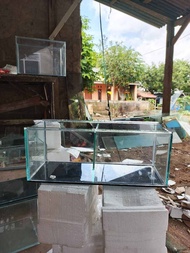 aquarium 40x15x15 sekat bisa lepas pasang aquarium termurah aquarium mini aquarium Guppy aquarium cu