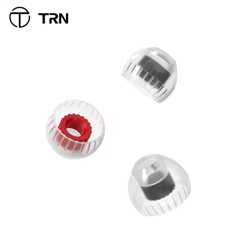 NEW TRN T Ear-Tips Silicone Eartips Double Support Structure Earphone 3 Pairs Headphone Headset Earb