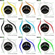 Motorcycle tail line decals Panigale V4 V4S V4S/R reflective stickers for DUCATI Panigale V4 V4S V4S