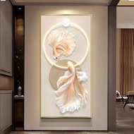 Entrance Wall Art Nordic Home Decor Foyer Painting Large Entrance Wall Mural Foyer Home Decoration