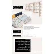 1 pair of doux and dolce pillow and bolster size l with train motif