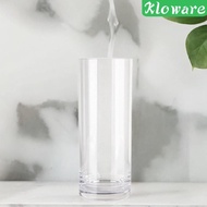 [Kloware] Tall Flower Vase Candle Holder Desk Plant Pot Holder Acrylic Cylinder Vase for Artificial Room Home Wedding Floor