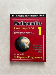 Haese Mathematics Core Topic SL 1