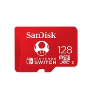 SANDISK   microSDXC 128G 100MB/s Nintendo Switch授權專用記憶卡(SDSQXAO-128G-GN3ZN)
