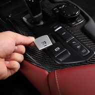 For Toyota GR Supra A90 2019-2022 Stainless Steel Electronic Handbrake Sequin Electronic Parking But