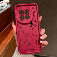 Air Route Pattern Phone Case For OnePlus 15 13 13T 12 13R 12R 11R 5G Shockproof Soft TPU Back Cover