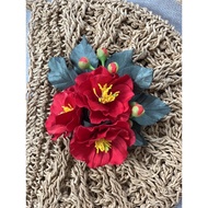 Corsage, red apricot corsage