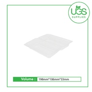 HIRO CH-17 Sushi Container Lockable (50Pcs X 12Pkts)