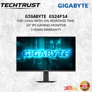 [ GIGABYTE GS24F14 ] - 23.8" IPS 144Hz FHD Gaming Monitor