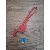 CERAMIC FUSE HOLDER W/ FUSE 15A, 30A