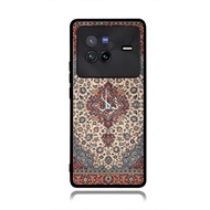 Vivo X200,X80, X70,X60,X50, V50, V40,V30,V29,V27 4G 5G Custom Vintage Ivory Rug Case