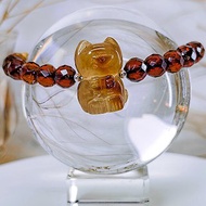 【蜜蠟熊】漸層設計琥珀血珀金珀\手鍊手珠手環