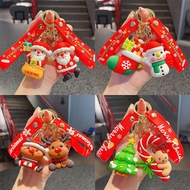 Classic Santa Claus Keychain Pendant Bag Accessories Car Chain Small Product Couple Small Gift 11.23