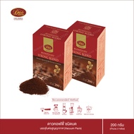 กาแฟ ดาว แพ็คคู่ ชนิดบด ดาว คอฟฟี่ Dao Strong Blend Ground Beans Coffee ชนิด สตรอง เบลนด์ กล่องสีแดง