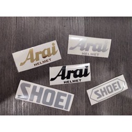 ARAI SHOEI STICKER / HELMET STICKER / SHOEI ARAI