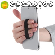 MENGXUAN Elastic Sling Phone Holder, Elastic Anti-Slip Finger Ring Stand Holder, Finger Strap Single Hand Portable Fashion Phone Back Sticker Band Mobile Phone