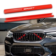 Car Front Grille Trim Strips V Brace M Sport Bar Decoration For BMW F20 F21 F22 F23 F30 F31 F32 F33 