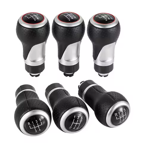 12mm Gear shift knob Lever Stick For Audi A3 A4 B6 B7 B8 A6 S4 8K A5 8T Q5 8R S Line / Ibiza 6J / Se